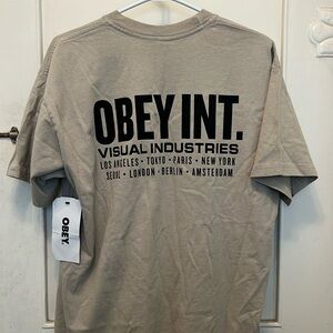 NEW. 2/$55 Obey T shirt